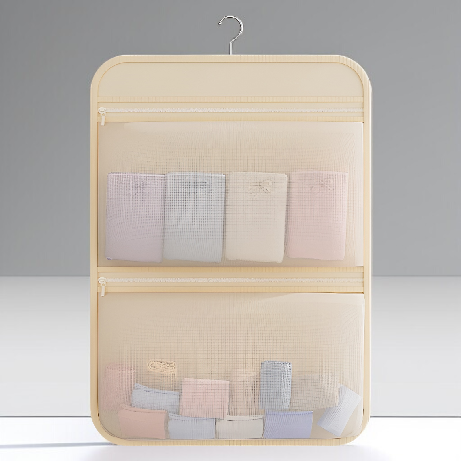 靴下収納ツール 寮ワードローブ用吊り下げバッグ