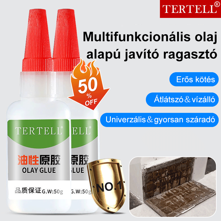 Multifunkcionális olaj alapú javító ragasztó