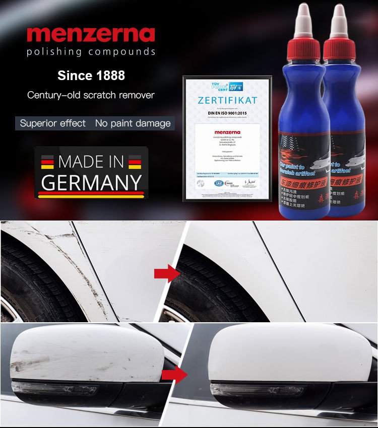 Century-old scratch remover authorized by German brand