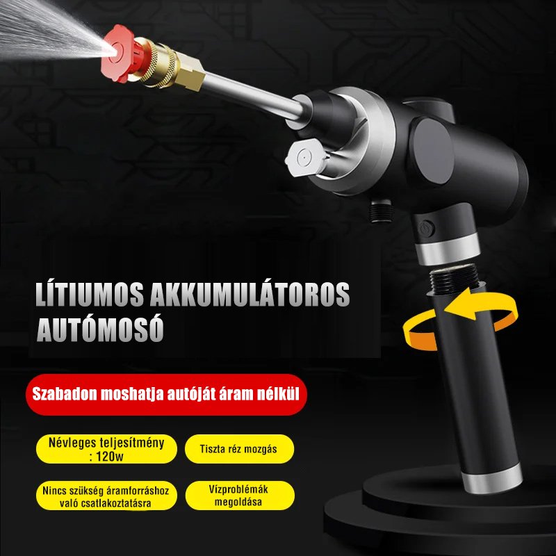 Lítiumos akkumulátoros autómosó