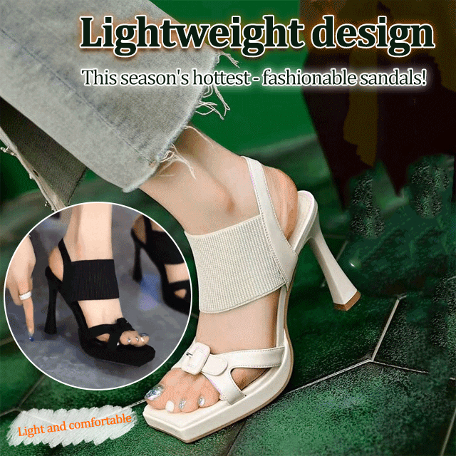 Women's summer fashion stiletto high heels