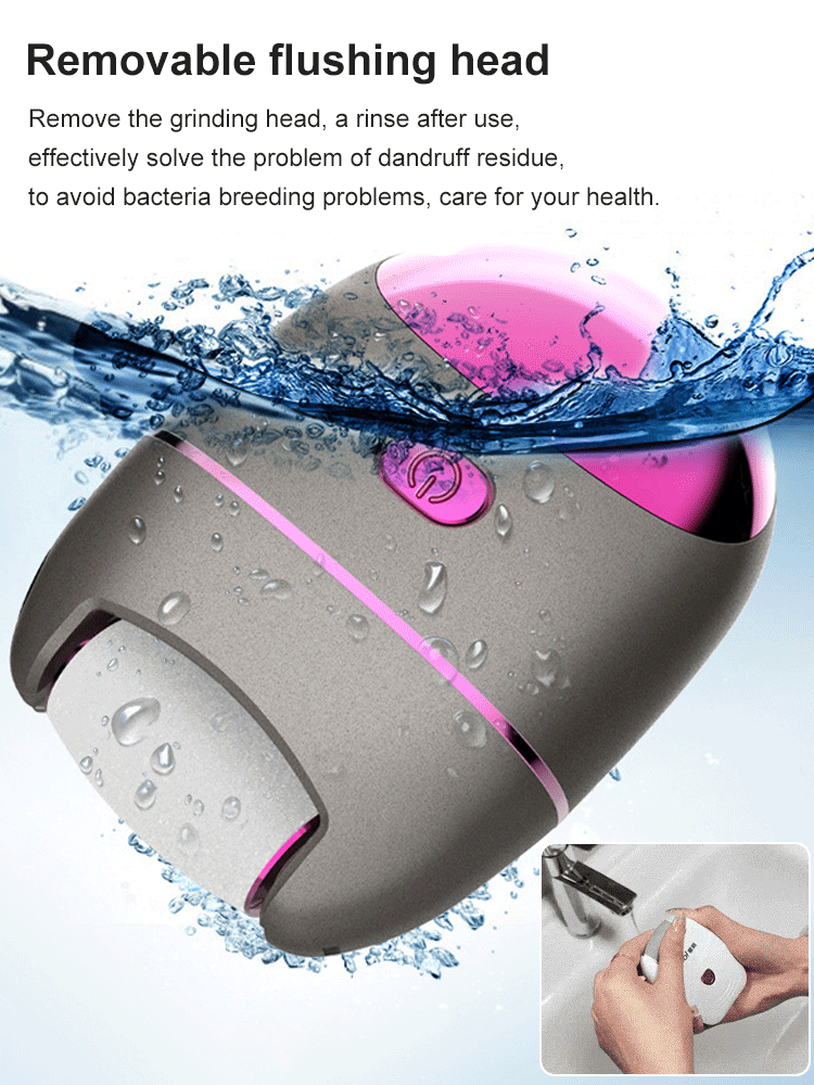Multifunctional electric foot grinder