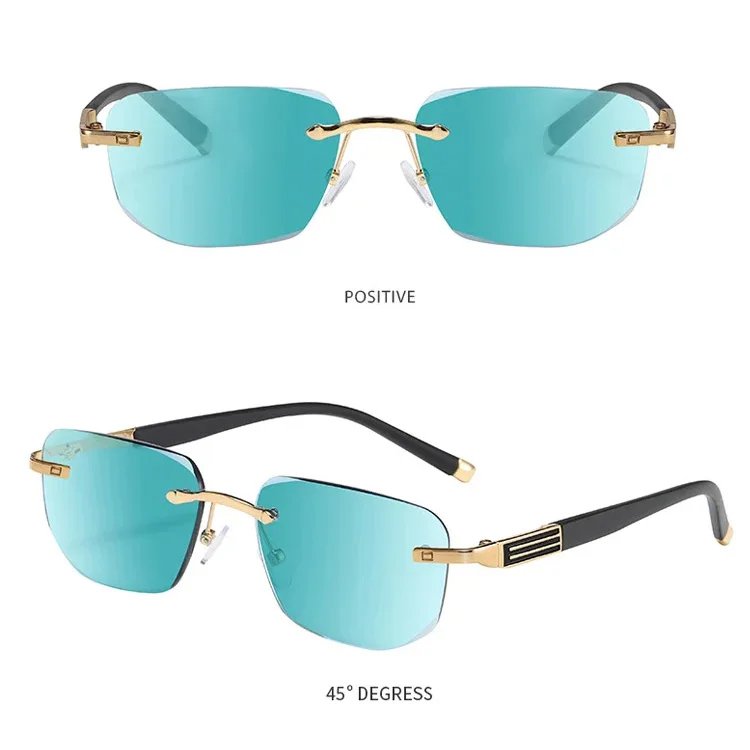 Diamond Frameless Fashion Reading Glasses