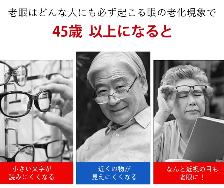 スマートフォンを操作する際のブルーライトカット眼鏡