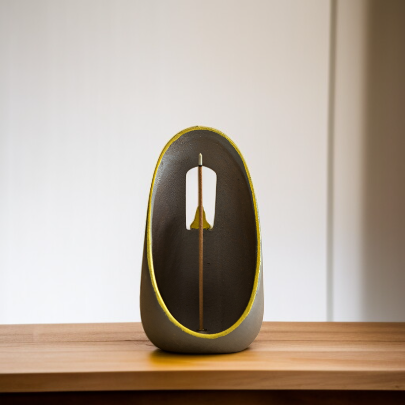 陶器製の香立て詳細