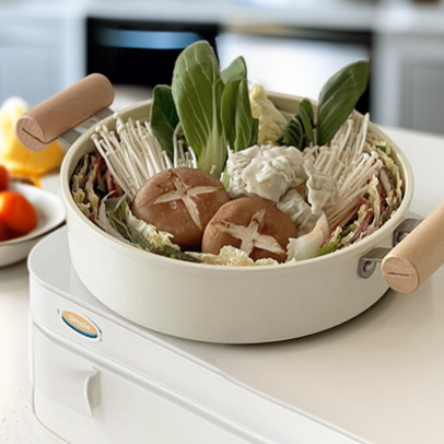 お手入れ簡単なノンスティックスープ鍋