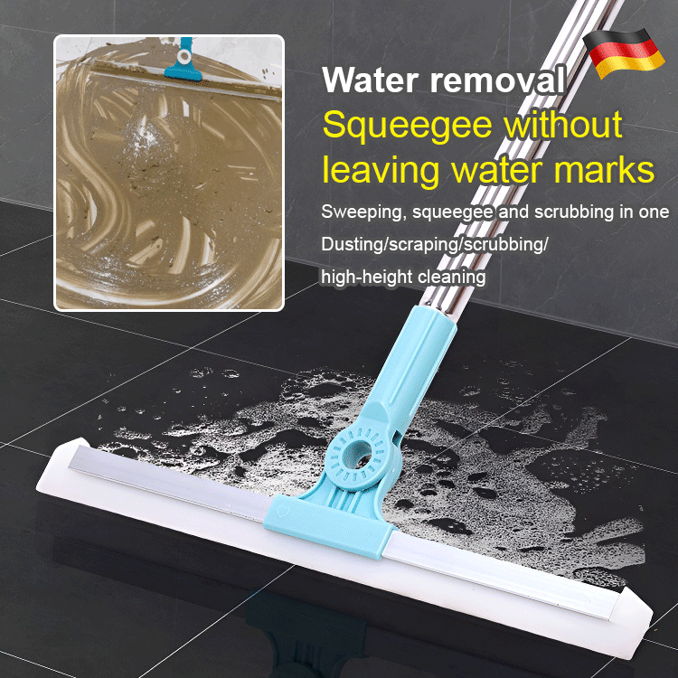 [Strength factory production] Soft silicone wet and dry no dead angle floor squeegee broom