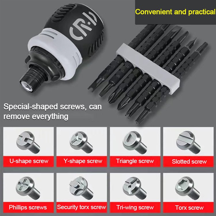 [Made In Germany]Labor-saving ratchet screw set