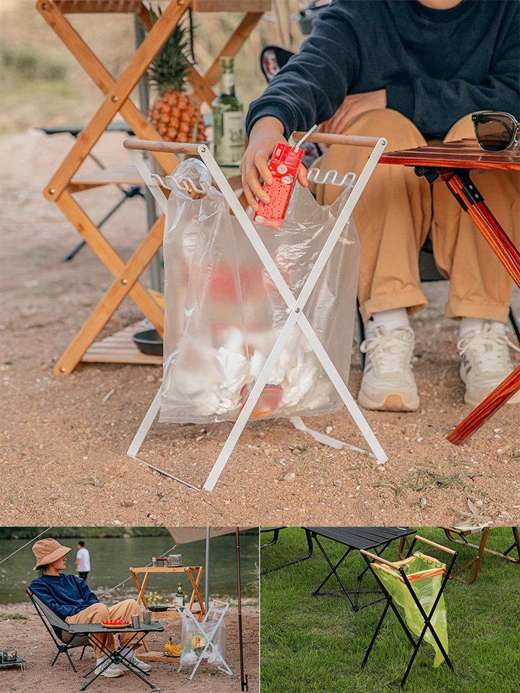 折り畳み式ゴミ袋スタンド