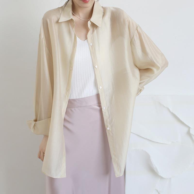 자외선 차단 얇은 셔츠