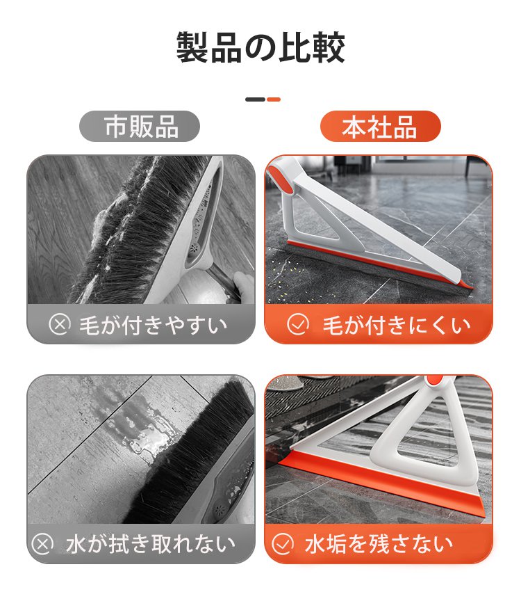 多機能水切りワイパー