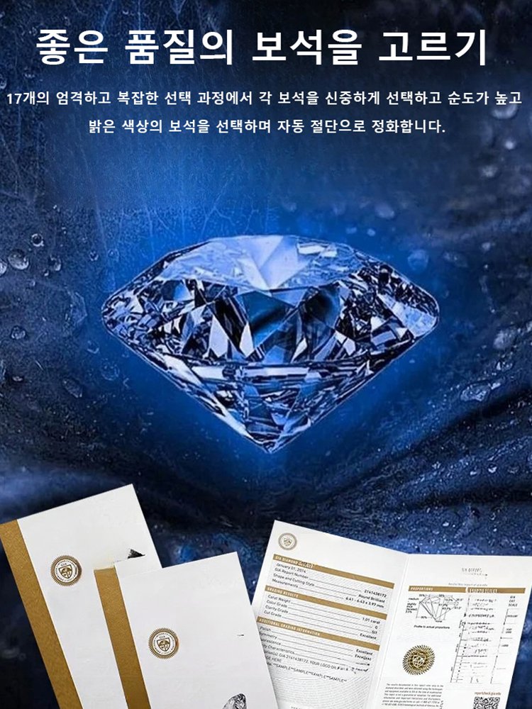 행운 네잎클로버 목걸이