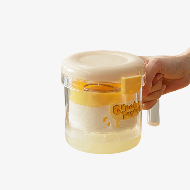 요거트 수분 제거 전후 비교 이미지