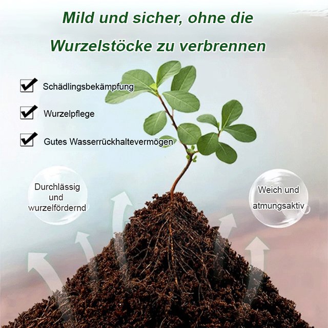 [Organischer natürlicher Kokosnuss-Ziegel]Grüner Pflanzennährboden