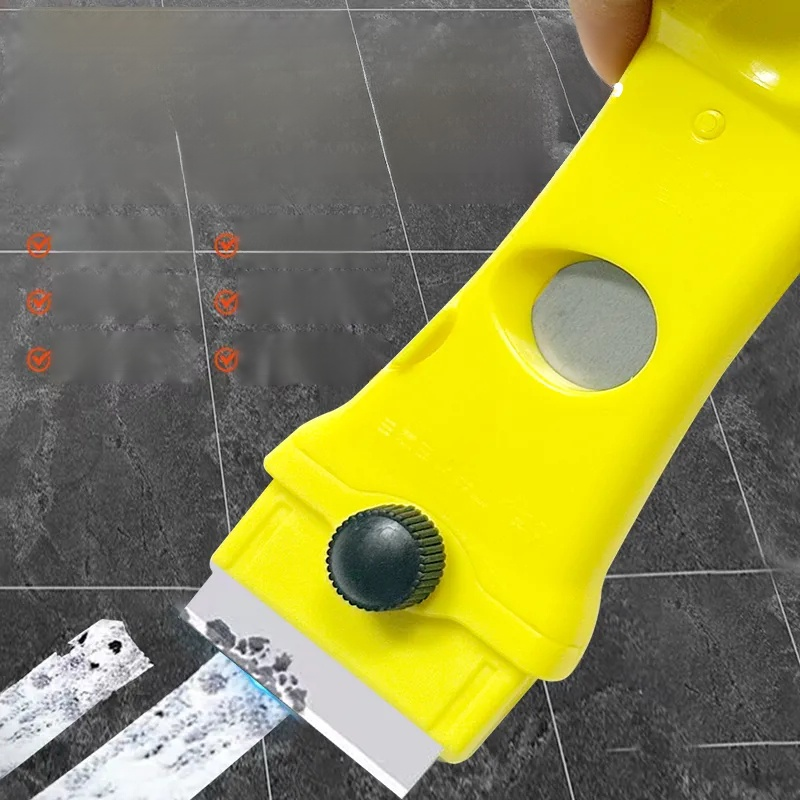 휴대용 접착제 제거삽 사용 모습