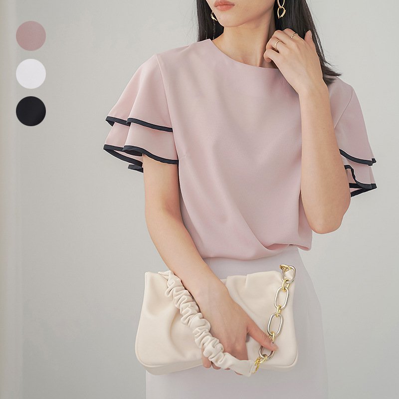 여성 쉬폰 셔츠