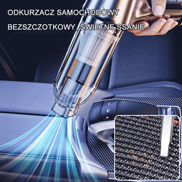 Ręczny odkurzacz samochodowy/domowy