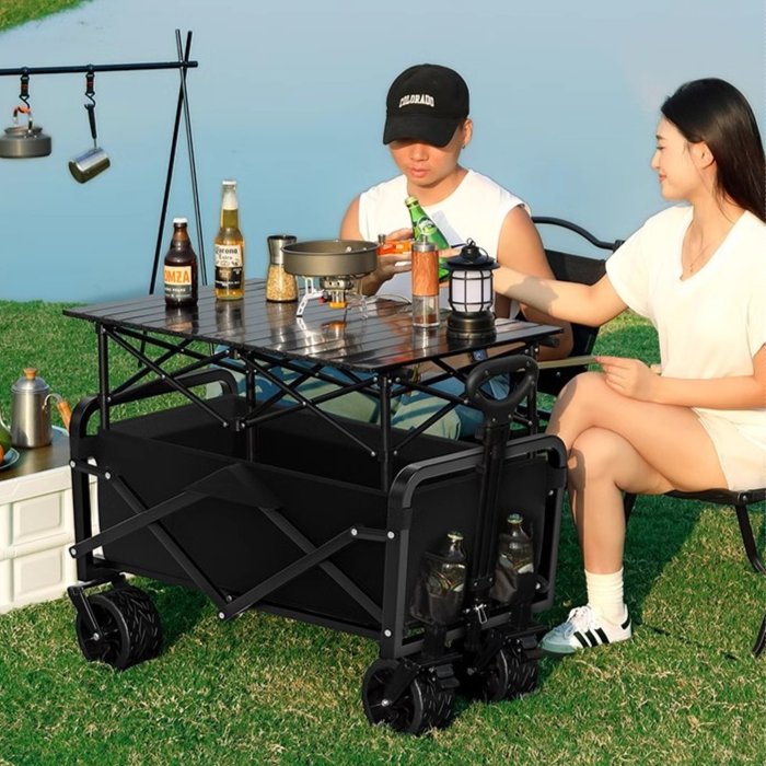 アウトドアキャンプキャリーカート