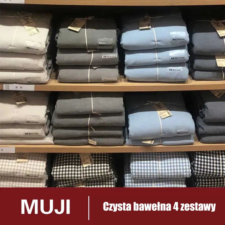 Czysta bawełna 4 zestawy
