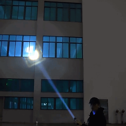 줌 LED 더블 라이트 휴대용 강광 손전등