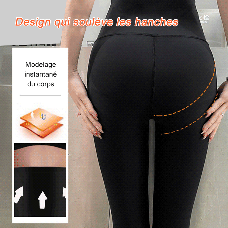 Leggings très élastiques pour la mise en forme du corps