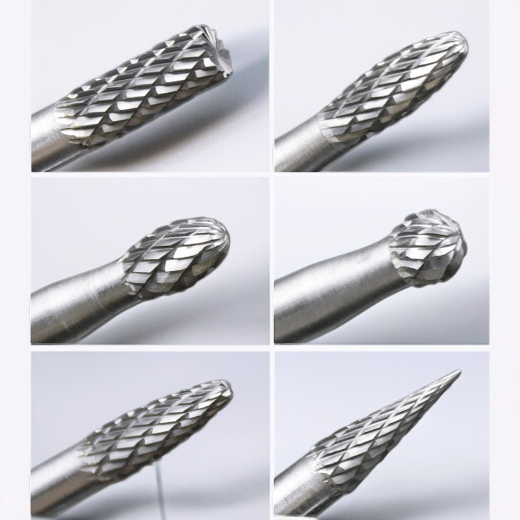 耐久性抜群のタングステン鋼研削ヘッド