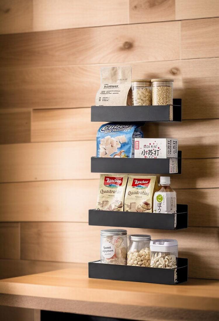 다용도 가정용 걸이 선반 사용 예시