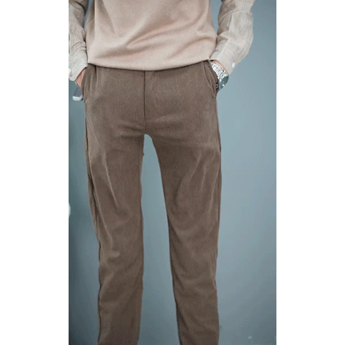 남성 캐주얼 코듀로이 바지