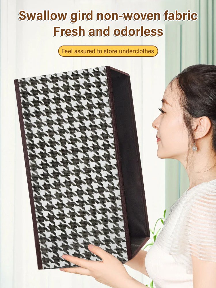 Swallow gird foldable storage box