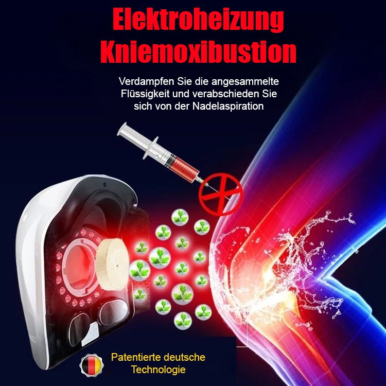 Intelligentes Kniemassagegerät drahtloses Rotlicht-Physiotherapiegerät