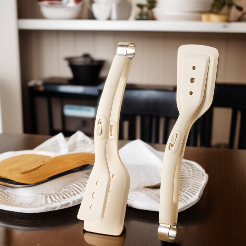 家庭用キッチン用品スパチュラクリップの使用例