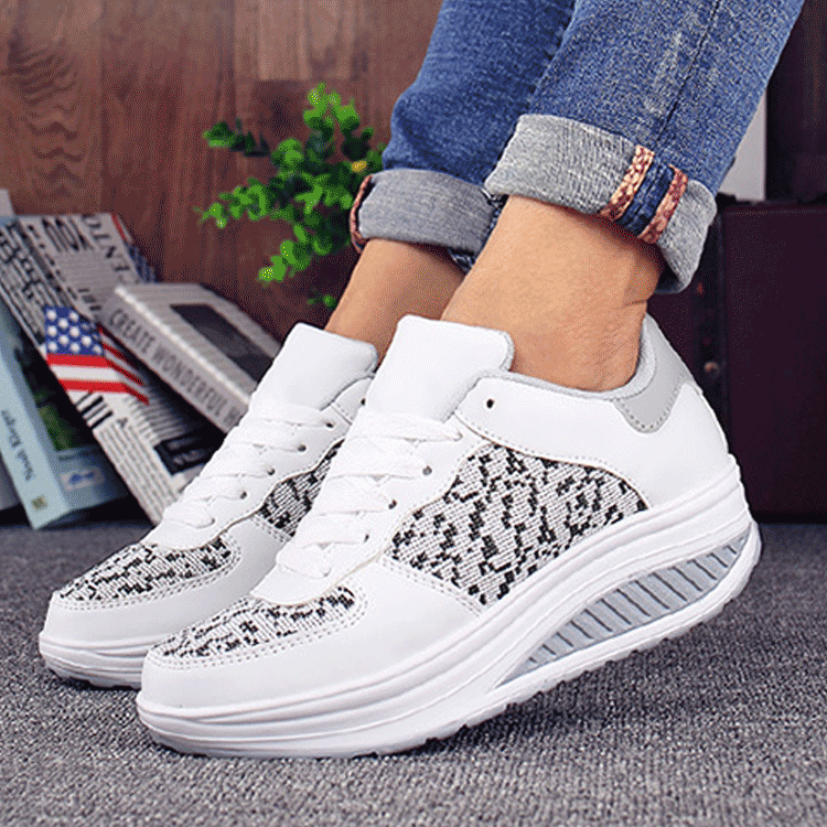 レディース厚底スニーカー