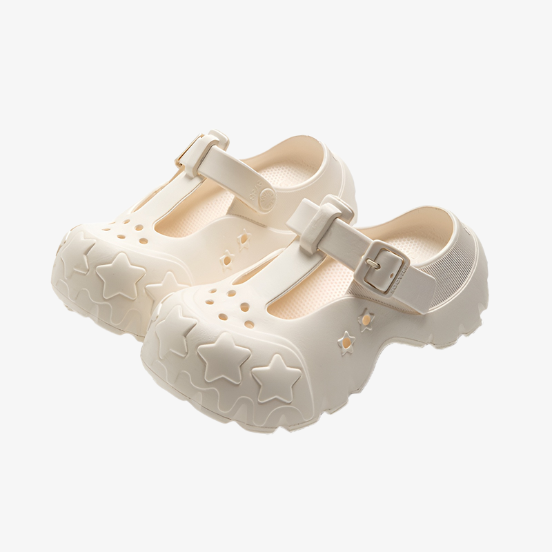 つま先閉じタイプの安全性サンダル