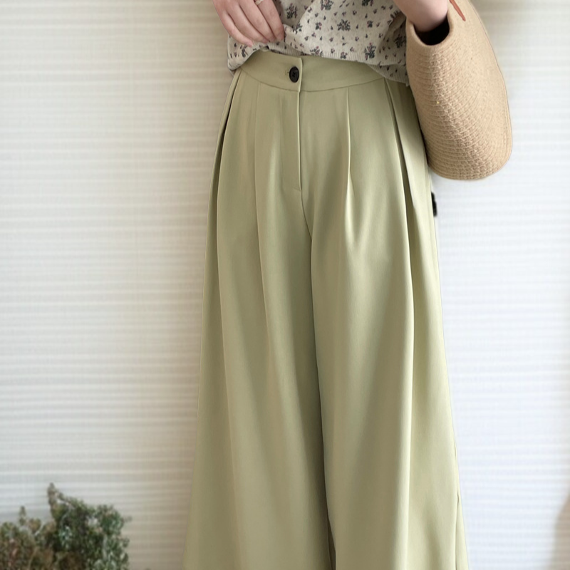 와이드 팬츠 슬랙스 하이웨스트 정장 정신 와이드 팬츠