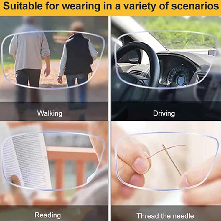 HD presbyopic glasses