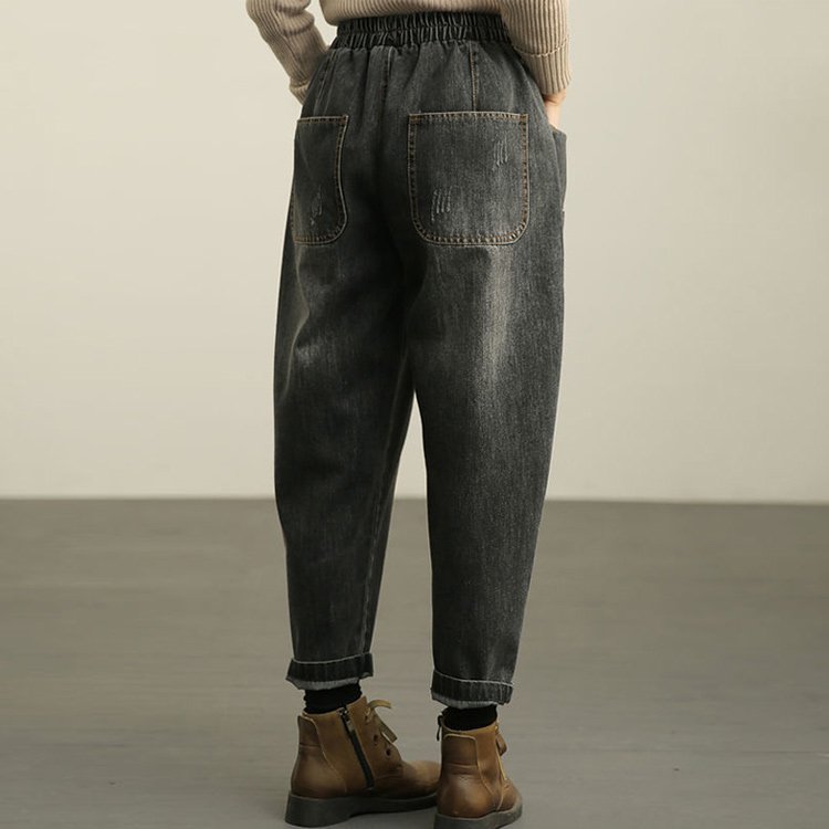 【30年経っても色褪せない】デニムサルエルパンツ