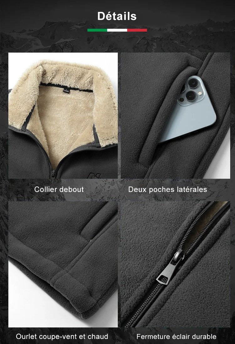 Gilet en cachemire pour hommes