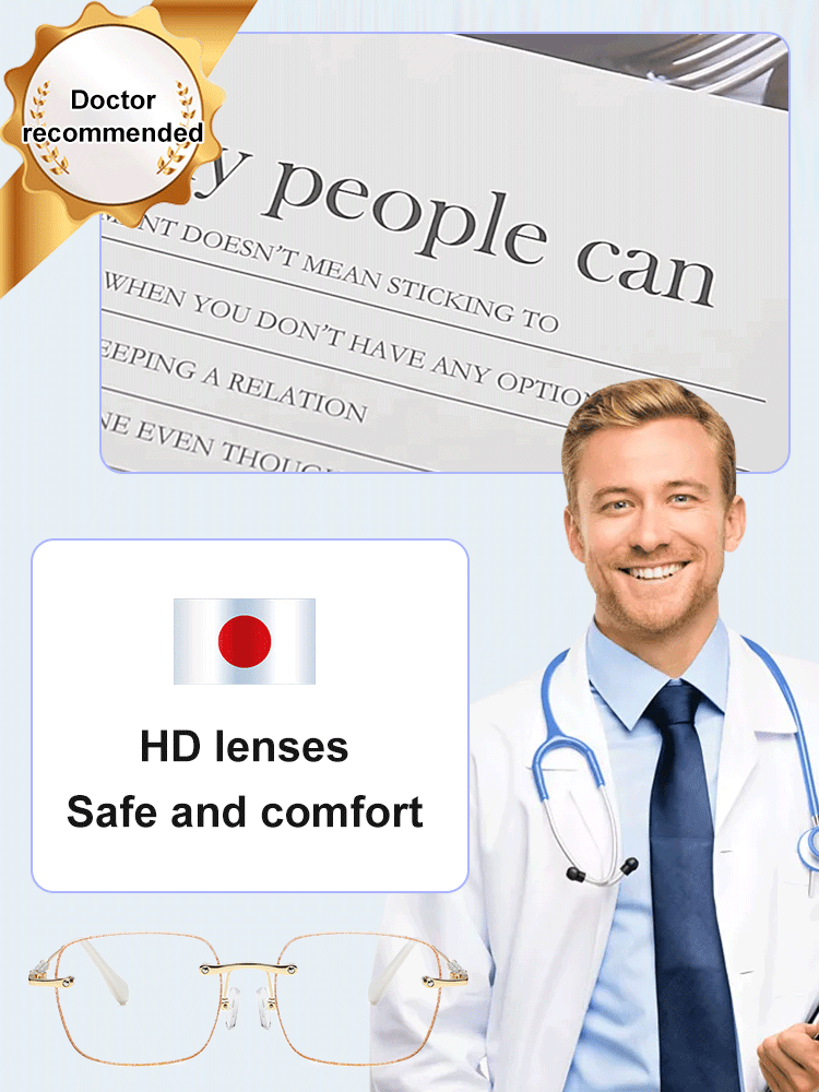 Anti-blue light reading glasses