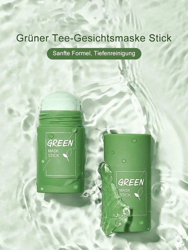 Grüner Tee-Gesichtsmaske Stick