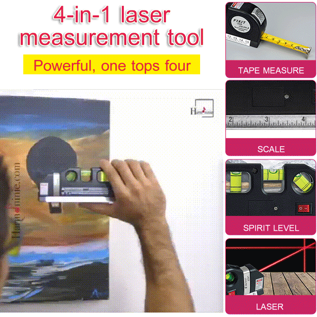 Multifunctional laser level