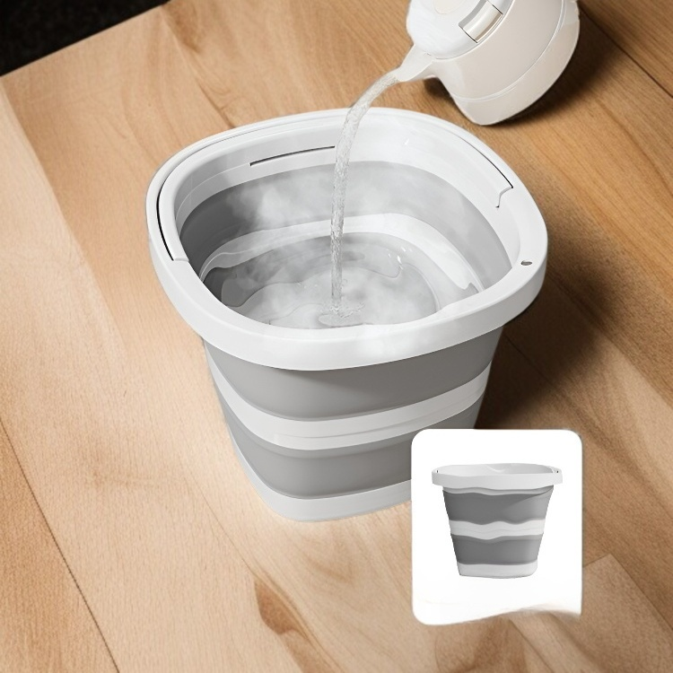 휴대용 플라스틱 접이식통 제품 이미지