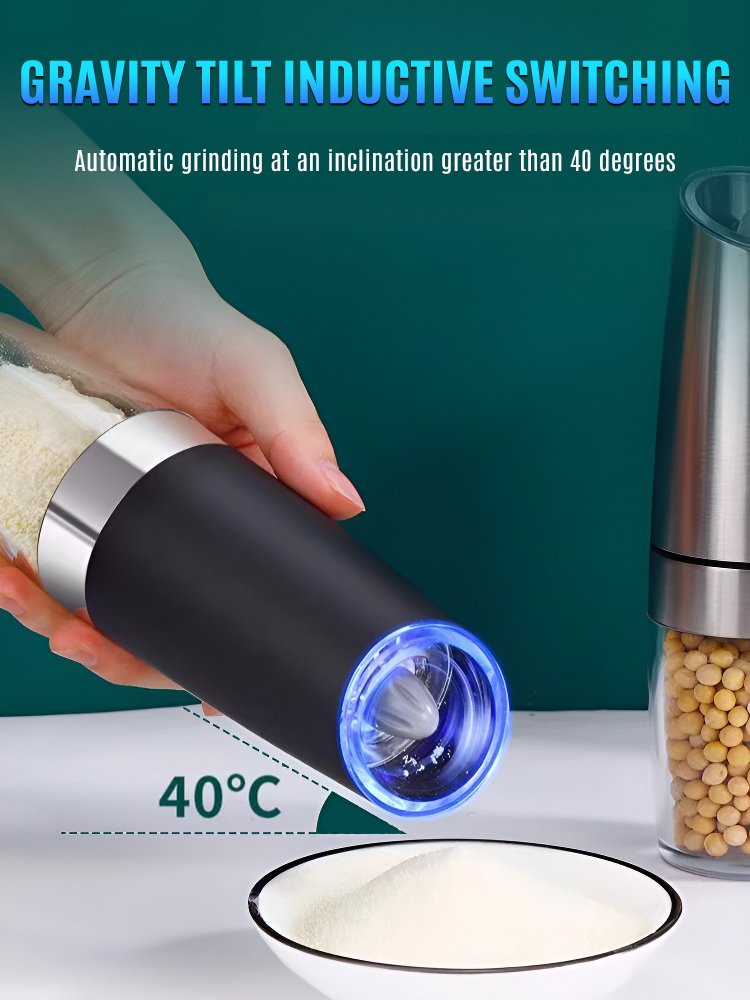 Gravity Sensing Automatic Grinding Bottle
