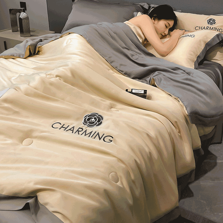 【接触冷感】ウォッシュドテンセル大豆繊維の肌掛け布団