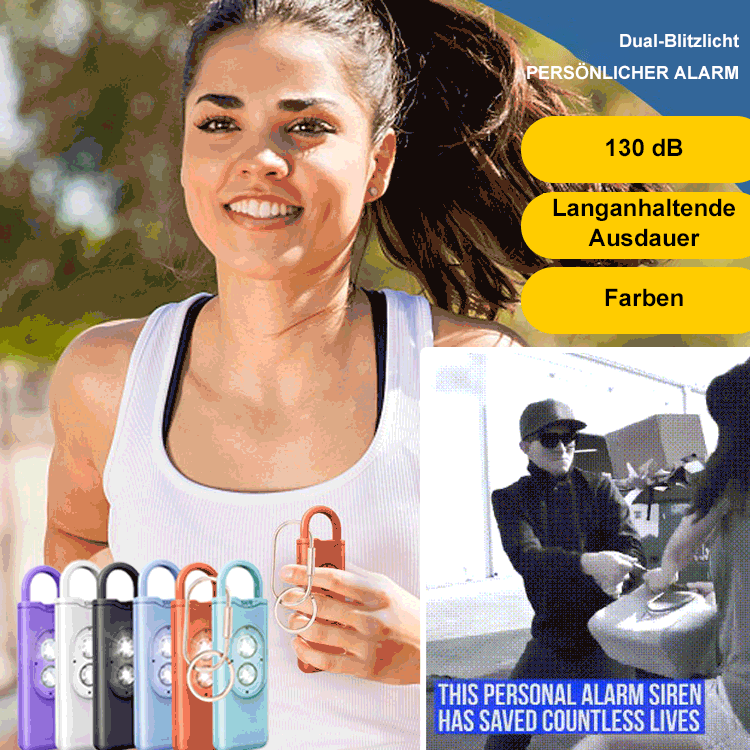 Anti-Wolf-Alarm mit hoher Dezibelzahl