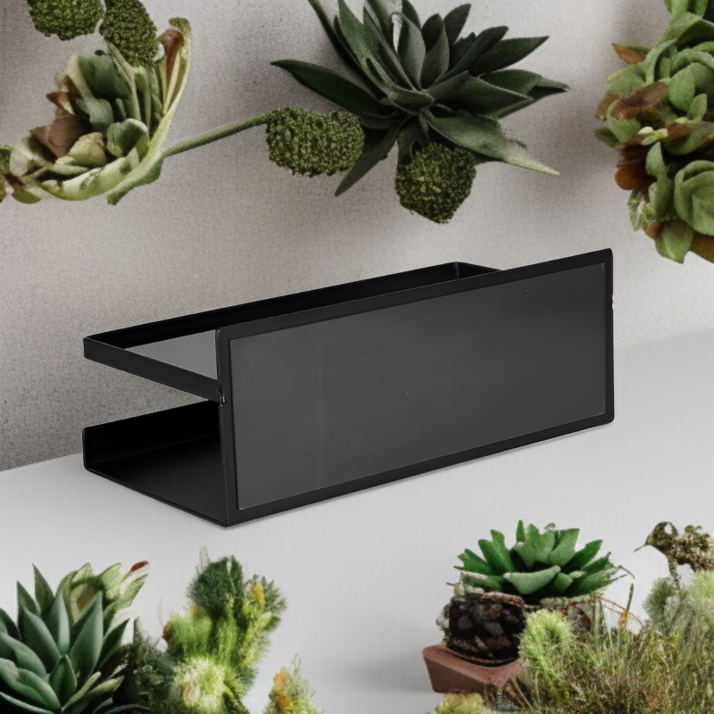 冷蔵庫サイドにぴったりフィットするラック