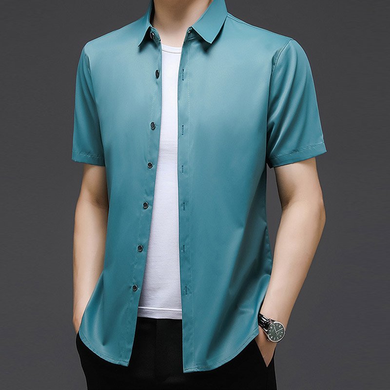 接触冷感半袖シャツ