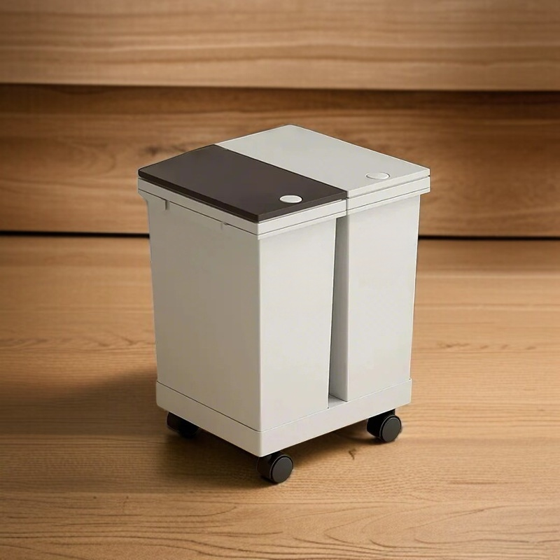 대용량 뚜껑 휴지통 전체 이미지