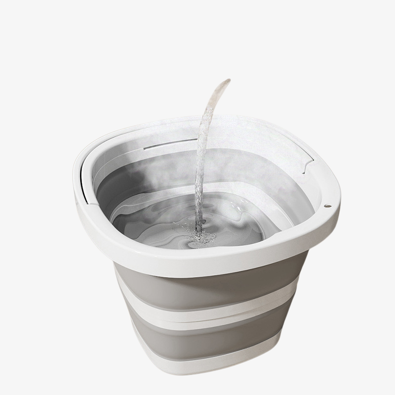 내구성이 강한 플라스틱 재질의 접이식통