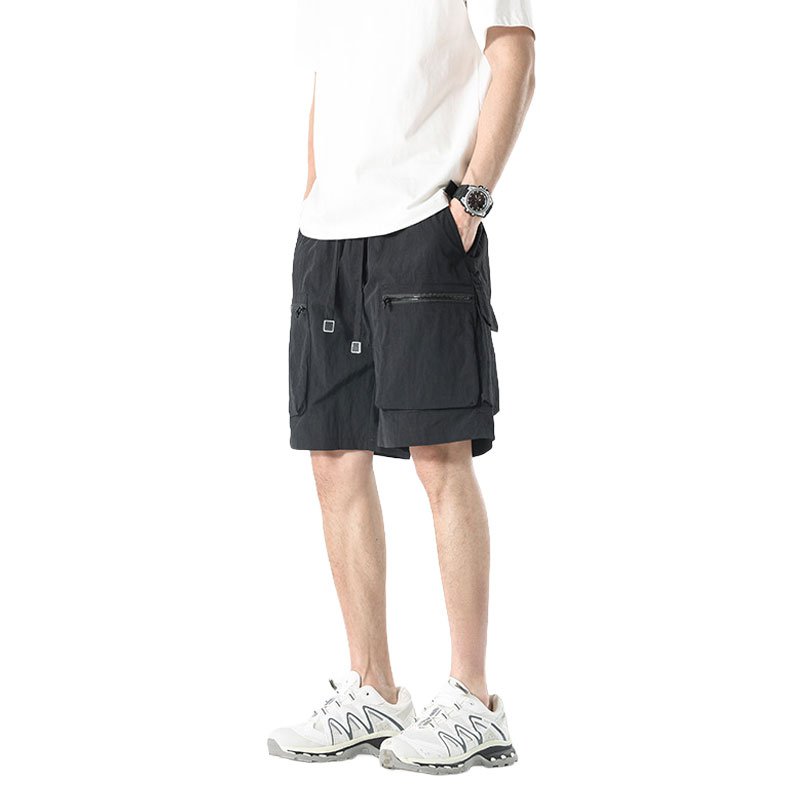 Herren Sommer-Shorts aus Eisseide, Atmungsaktive und bequeme Sportshorts
