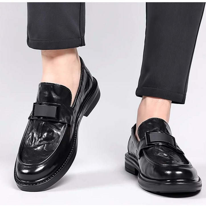 남성 비즈니스 캐주얼 가죽 구두